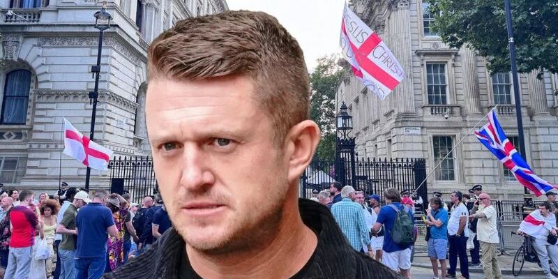 BREAKING: Tommy Robinson reportedly detained after massive patriotic rally in UK