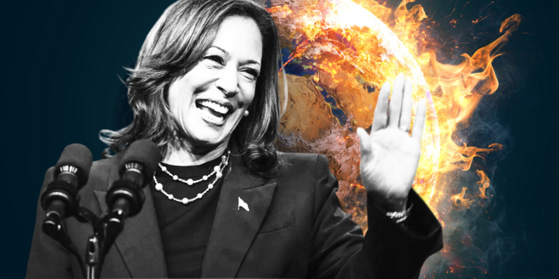 ROD THOMSON: Harris' most vulnerable point? A world in flames