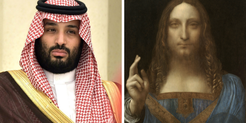 Crown prince Mohammed bin Salman to create 'Louvre of Saudi Arabia' after purchase of $450 MILLION da Vinci painting