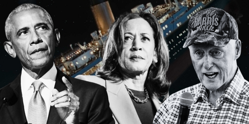 AUSTIN PETERSEN: The incoherence of Harris' campaign extends to Clinton and Obama