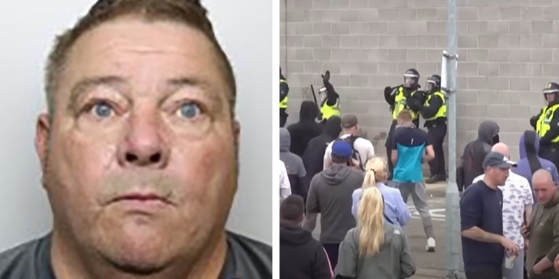 UK grandfather found dead in prison while serving three years for shouting 'racist and provocative remarks' at police during anti-mass migration riot