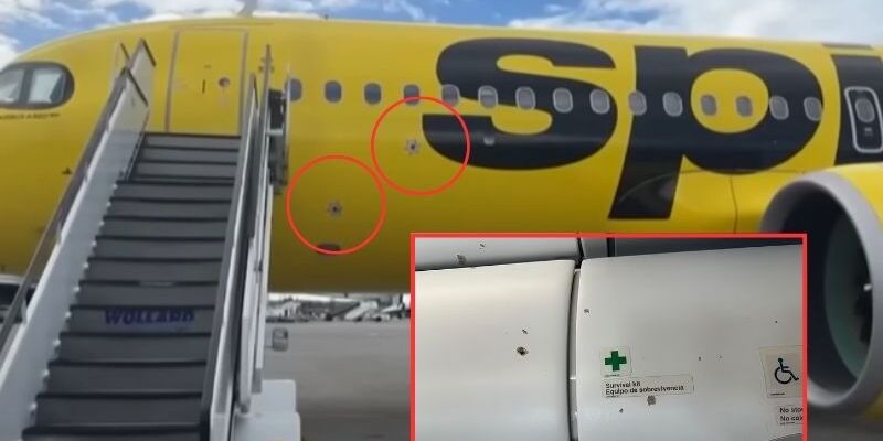 Spirit Airlines diverts flight after being shot at over Haiti