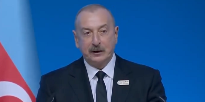 Azerbaijan president calls gas and oil 'gift of God' at COP29 climate summit in home country, heightening tensions