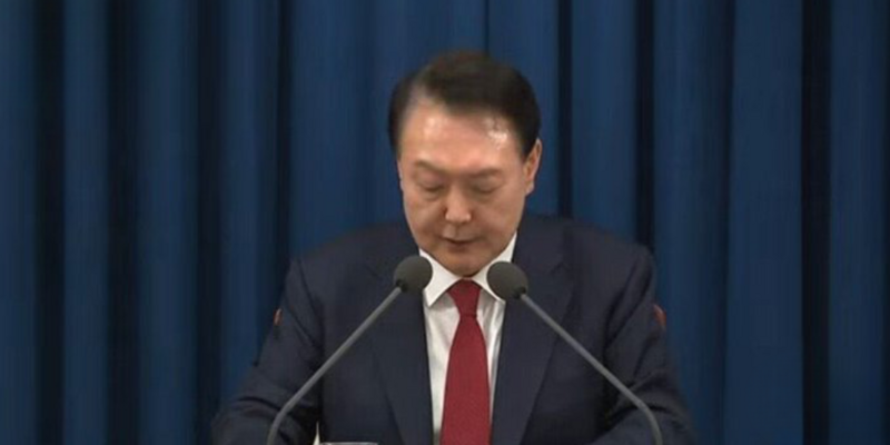 BREAKING: South Korean president declares martial law