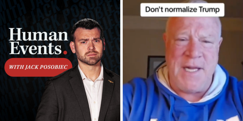 Jack Posobiec phones triggered liberal who said he would have 'stomped on' his MAGA hat, offers him free trip to AmFest to try