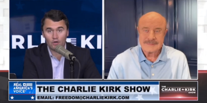CHARLIE KIRK and DR. PHIL: Biden made the 'choice' to allow violent illegals to roam free on the streets of America