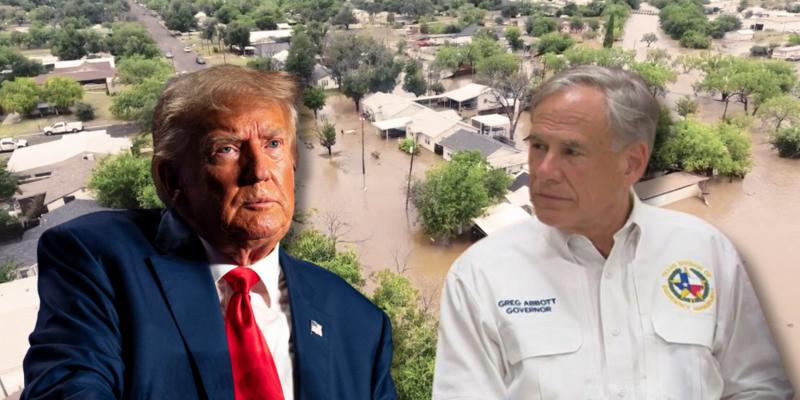 KENNY CODY: Trump's swift aid in Texas is a stark contrast to Biden's pathetic Helene response