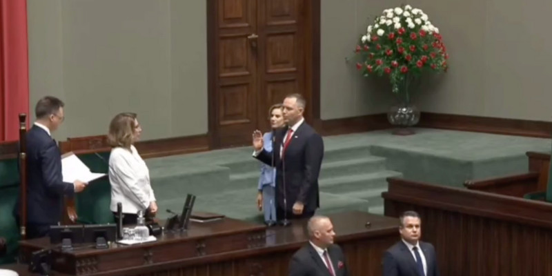 Karol Nawrocki sworn-in as Poland’s president, promises to defend sovereignty against EU interference