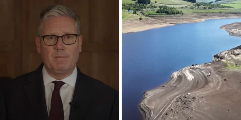 Keir Starmer’s gov tells UK residents to delete old emails and pictures to save water during drought