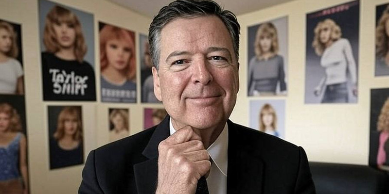 LIBBY EMMONS: James Comey's tween-like Taylor Swift obsession shows how pathetic the Never Trump movement is