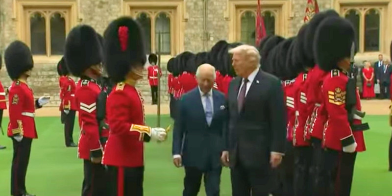 Protests in London greet Trump’s second state visit as UK rolls out royal ceremony