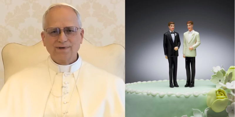 Pope Leo says same-sex couples can be blessed but not married in church