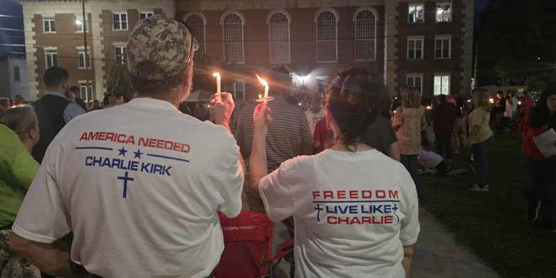 KENNY CODY: Tennessee's Cocke County shows up for Charlie Kirk 