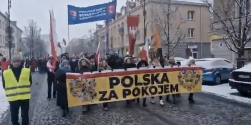 Nationalists march in Poland against Kyiv aid as pressure on pro-EU Tusk government intensifies