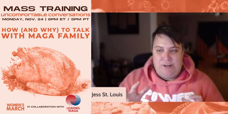 PAMELA GARFIELD-JAEGER: What leftists learned at this year's 'how to talk to MAGA family' workshop