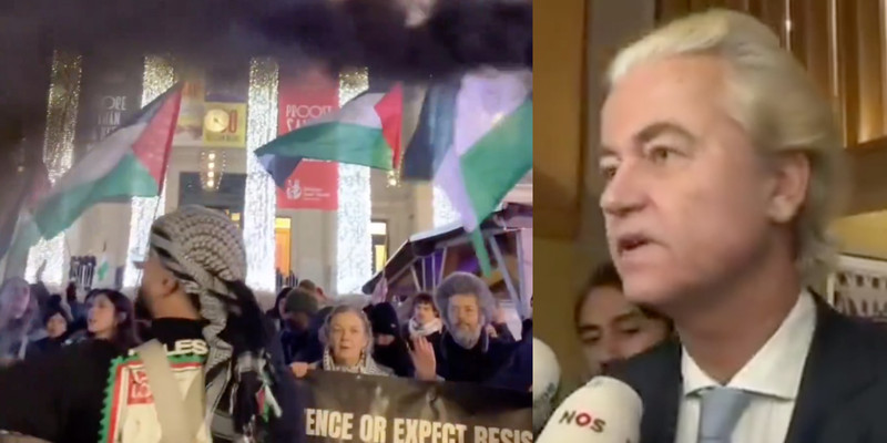 'Islamic hell': Former Dutch MP slams pro-Palestine mob who staged protest at Christmas market in Brussels