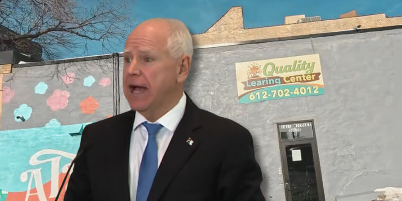 DAVID KRAYDEN:  Tim Walz can't leave Minnesota politics soon enough