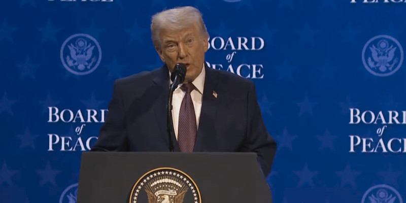 Trump unveils ‘Board of Peace’ at Davos, says Gaza War near its end