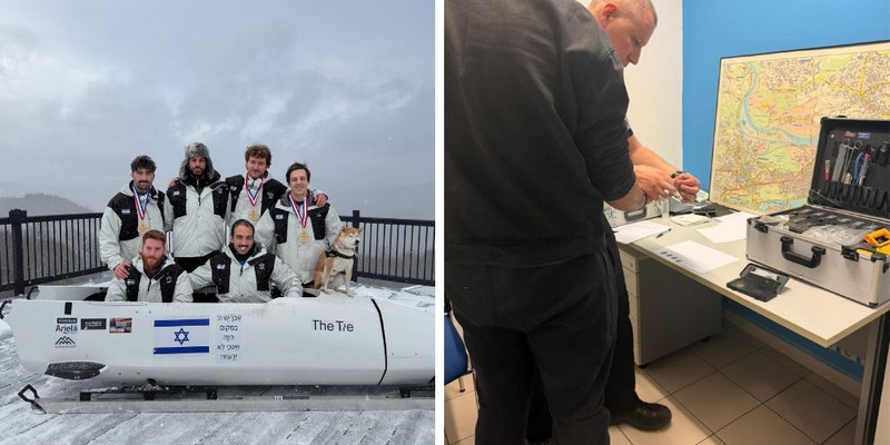 Israeli Olympic bobsled team robbed during final training in Italy