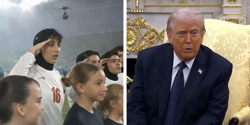 Trump urges Australia to give Iranian women's soccer team asylum after they refused to sing national anthem—says US will take them if Albanese won't