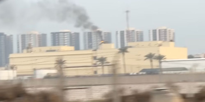 Iran strikes US Embassy in Baghdad