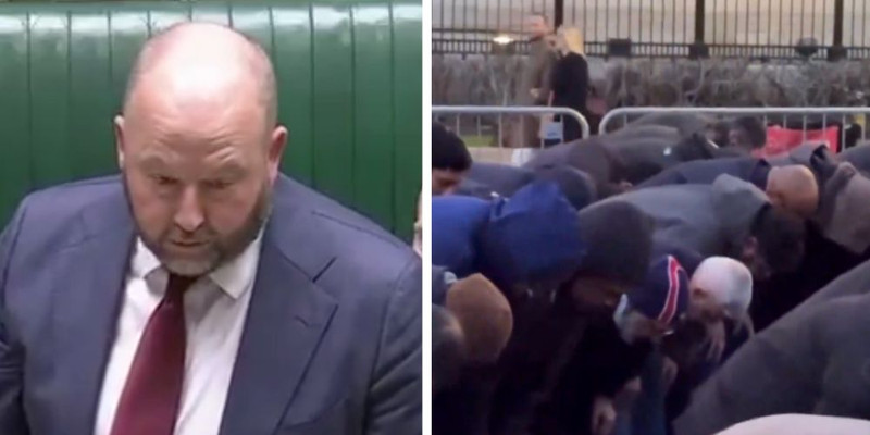 Tory MP faces call to resign after saying Muslim public prayer is 'act of domination'
