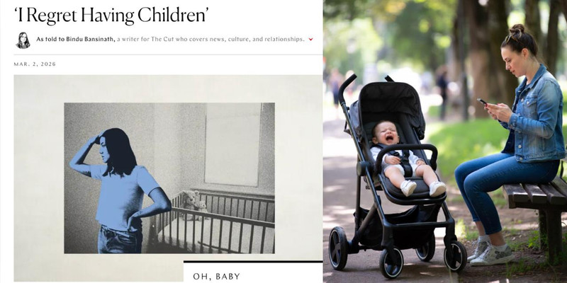 NICOLE RUSSELL: Motherhood regret is a symptom of a selfish culture