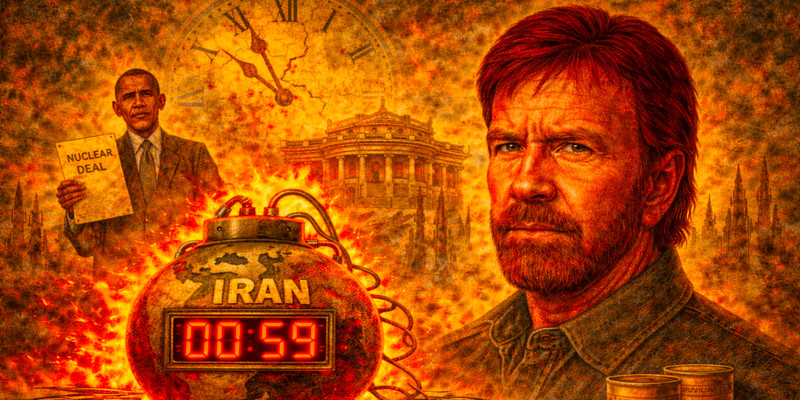 CHUCK NORRIS: The ticking time bomb of Iran and Obama (2012)
