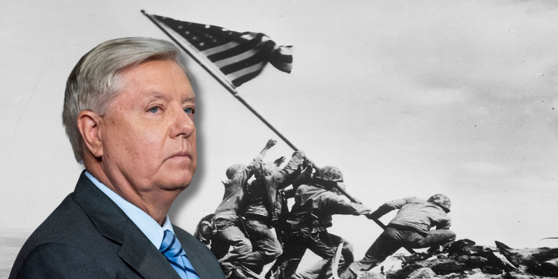 DAVID KRAYDEN: Lindsey 'warmonger' Graham needs to give peace a chance