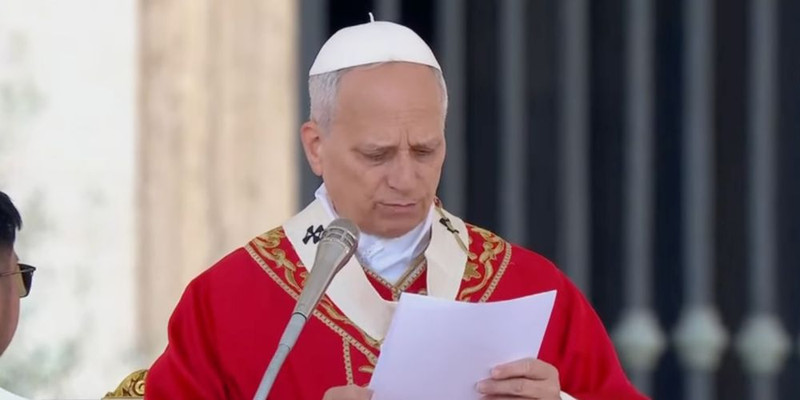 Pope Leo says God rejects prayers of leaders who wage war, have ‘hands full of blood’