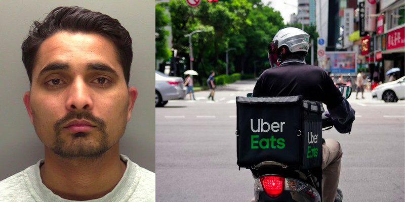 Uber Eats driver raped UK woman after delivering her food