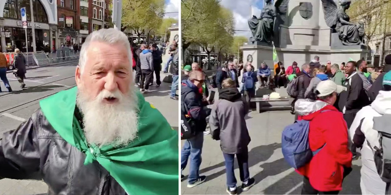 EXCLUSIVE: Irish man slams ‘fraudulent’ globalist politicians during Dublin fuel price protests