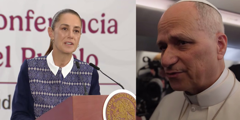 Mexico’s Sheinbaum backs Pope Leo after clash between pontiff and Trump