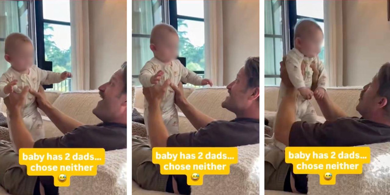 DANIEL HAYWORTH: Viral video of gay men laughing as baby calls for 'mama' shows commercial surrogacy is human trafficking and slavery, not family formation