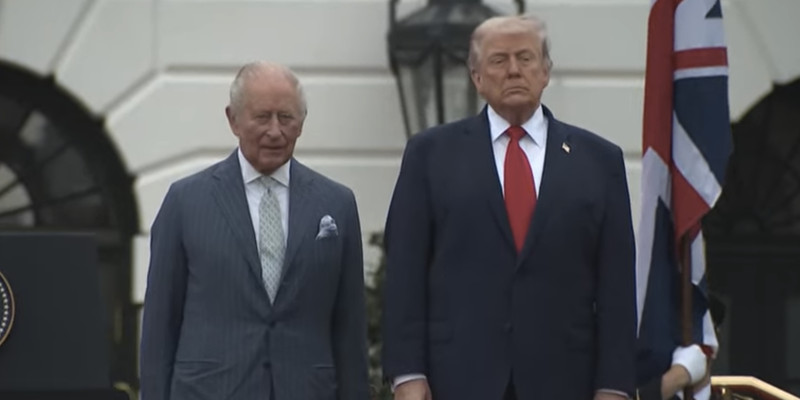 BREAKING: Trump welcomes King Charles to White House, emphasizes historical, cultural ties between US and UK