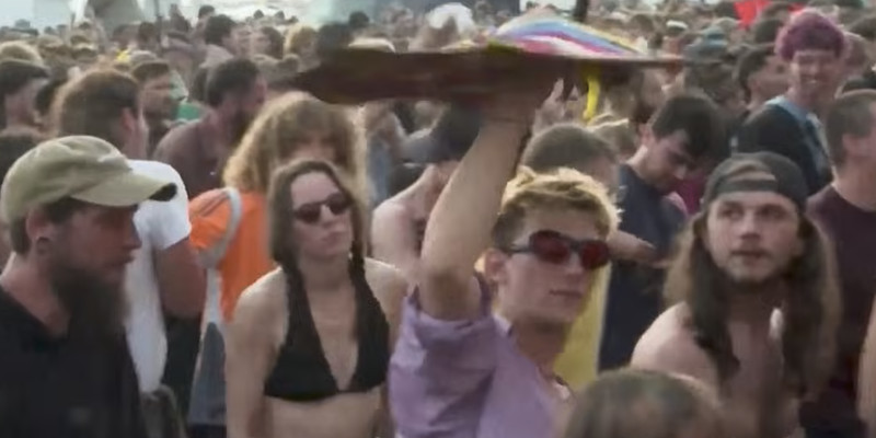 Illegal mega-rave taking place in mine-ridden French military firing range