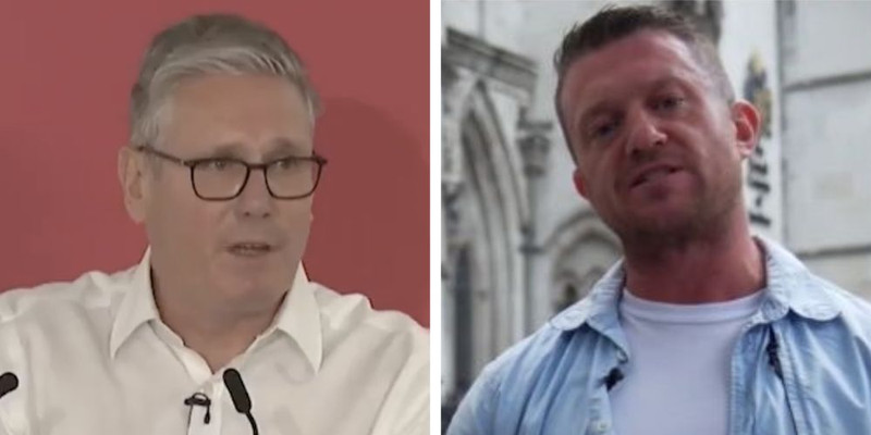 Keir Starmer vows to block foreign supporters from traveling to UK for Tommy Robinson's populist rally