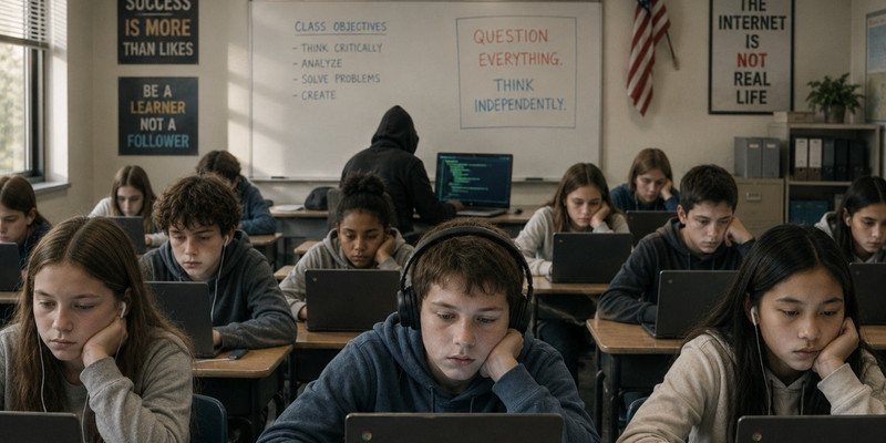 CHARLIE MARCUS: The Canvas hack shows that schools need to ditch Chromebooks and get back to real learning