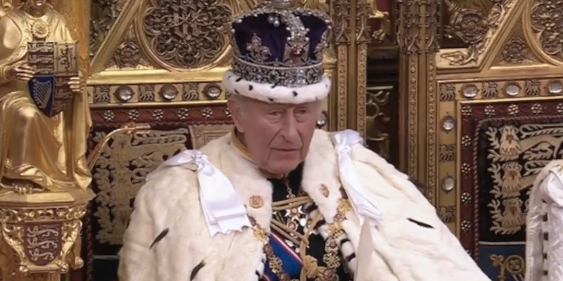 King Charles says UK government 'moving forward' with digital ID