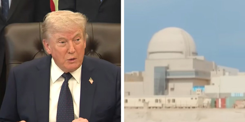 Drone strike targets UAE nuclear plant as Trump warns Iran 'the clock is ticking'