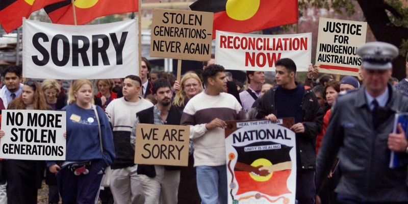 Australia holds annual Sorry Day to make white people apologize to First Nations residents for colonization