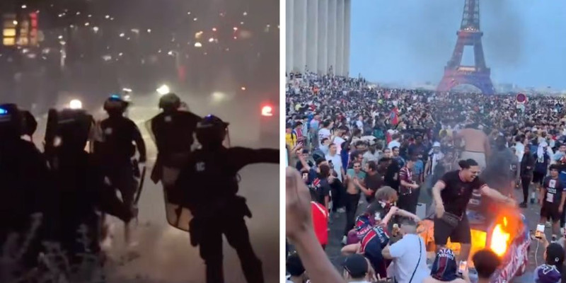 Paris is burning after Paris-Saint Germain defeats Arsenal in UEFA Champions League final