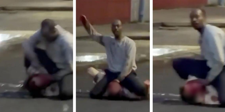 'He's trying to cut his head off!': Somali man arrested in Northern Ireland for attempted beheading of man in the street
