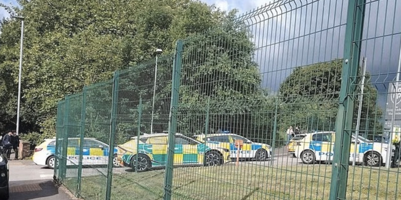 Teacher stabbed in neck protecting students from knife attack at Manchester school