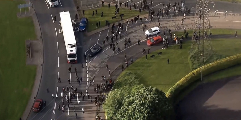 Tensions flare for 2nd night following attempted beheading in Belfast as insiders say UK has hit 'tripwire' moment