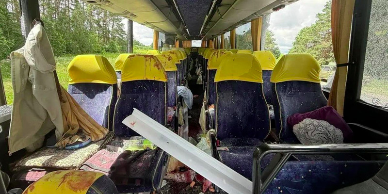 Ukrainian drone hits bus carrying Belarusian children's soccer team in Russia, kills one adult