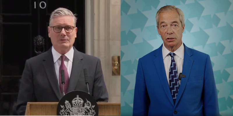 Nigel Farage demands snap election after Keir Starmer resigns 