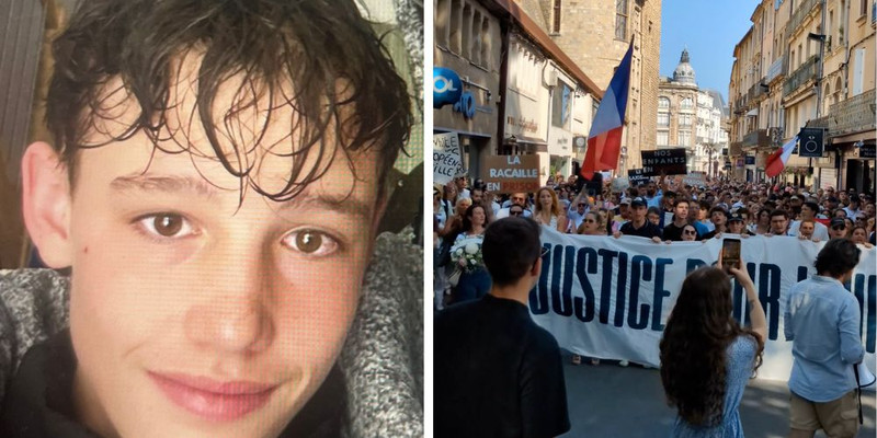 More than 1,000 march in France after 17-year-old Louis dies from brutal gang assault