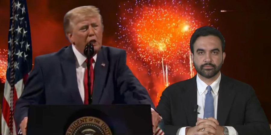 LIBBY EMMONS: A tale of two speeches: Trump's America at 250 v Mamdani's