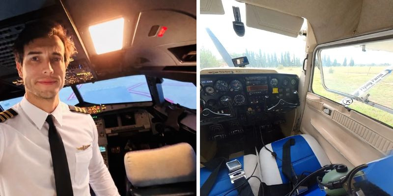 Flight instructor jumps to his death mid-flight in Argentina, leaving student to land plane alone